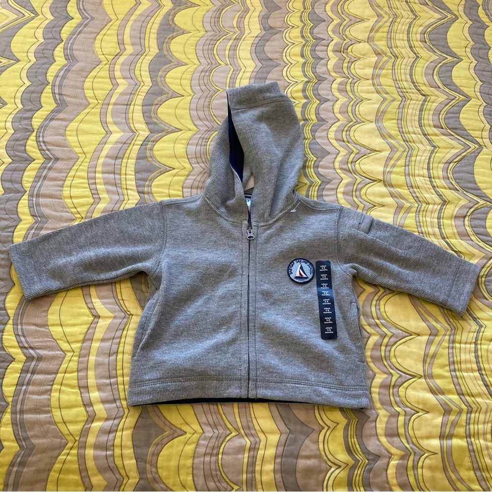 Baby GAP Gray Zip-Up Hoodie | NWT